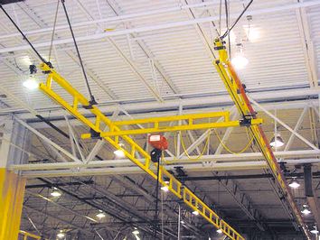 Ceiling Mounted Work Area Crane