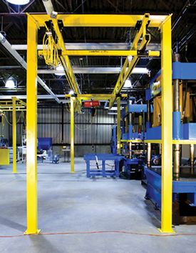 Freestanding Work Area Crane